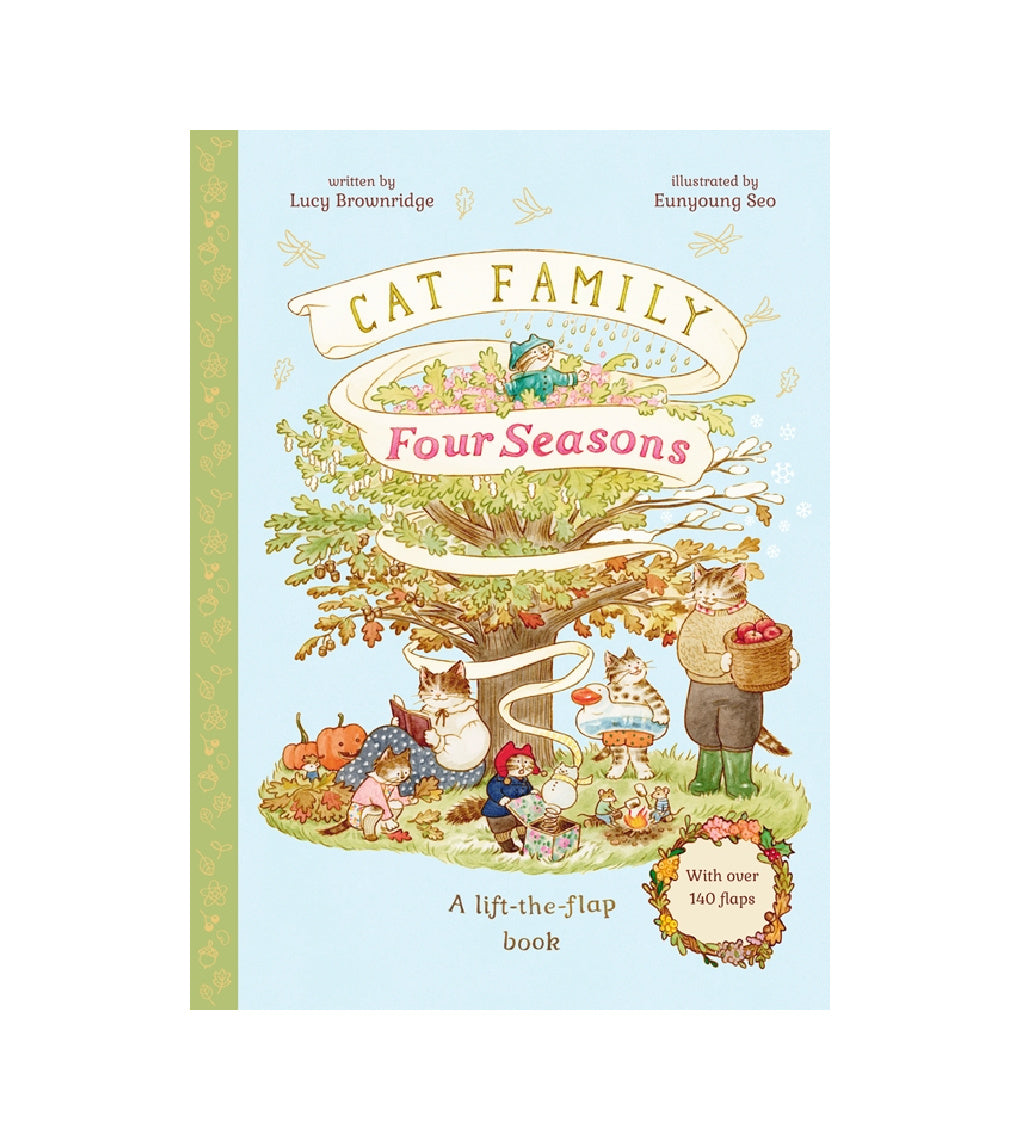 Cat Family Four Seasons