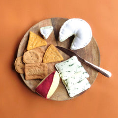 Cheese and Crackers Play Food Set