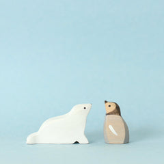 Brin d’Ours Wooden Baby Seal