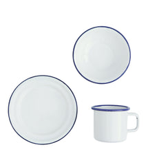 Enamel Dining Set