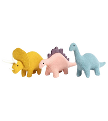 Olli Ella Felt Dinosaur Trio