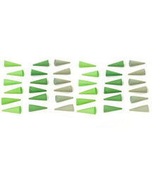 Grapat Mandala Green Cones