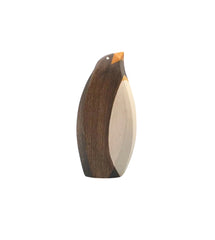 Brin d’Ours Wooden Penguin (looking up)