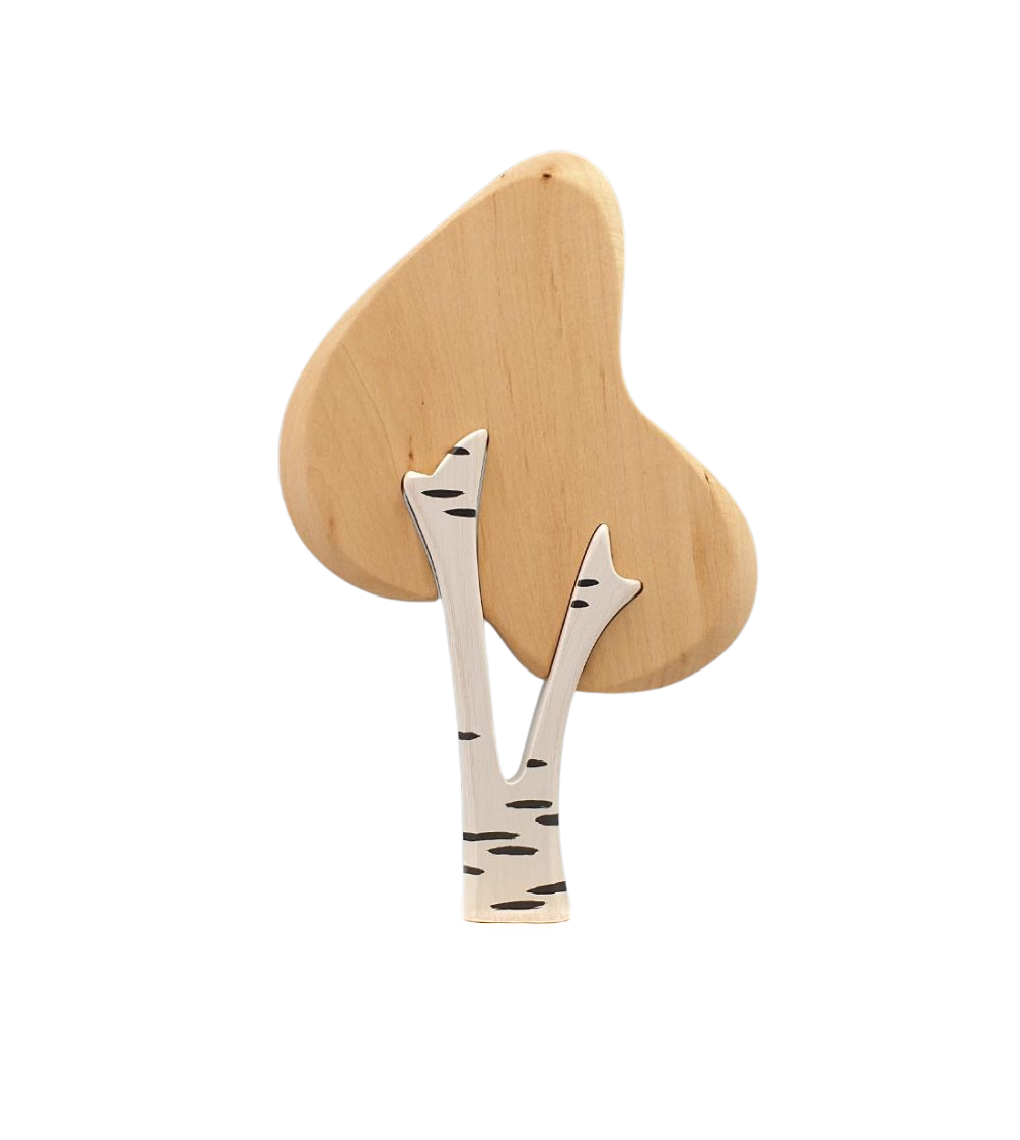 Brin d’Ours Two-Piece Winter Birch Tree