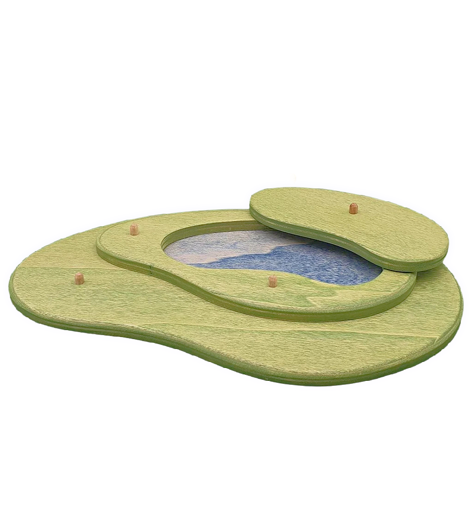 Brin d’Ours Wooden Meadow with Pond