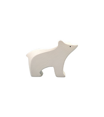 Brin d’Ours Wooden Polar Bear Cub - Standing