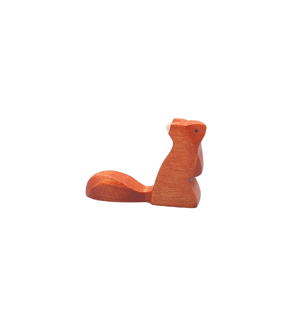 Brin d’Ours Wooden Squirrel - Standing