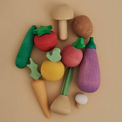 Raduga Grez Wooden Vegetable Set I