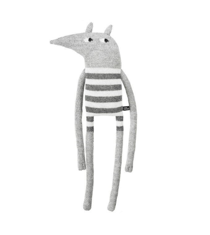 Striped Gray Wolf