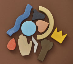 Diversity Wooden Building Blocks
