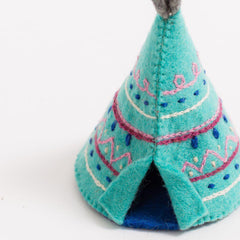 Teepee Ornament