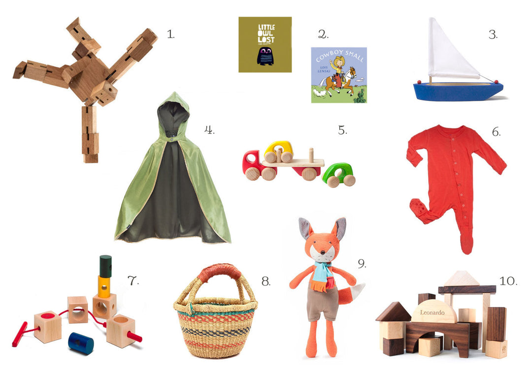 Brimful Holiday Gift Guide: Gifts for Little Boys