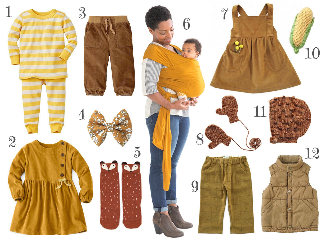 Twelve Caramel-Colored Fall Clothing Styles for Little Kids