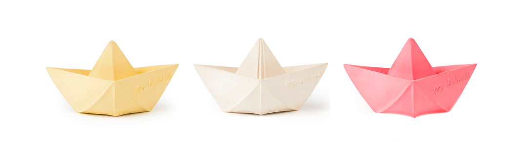 New Brimful Product: Natural Rubber Origami Boats