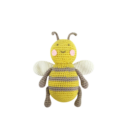 Crochet Bumble Bee Rattle