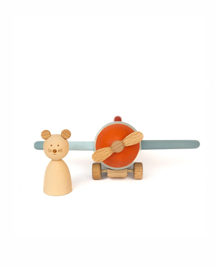 Wooden Aviator Mouse