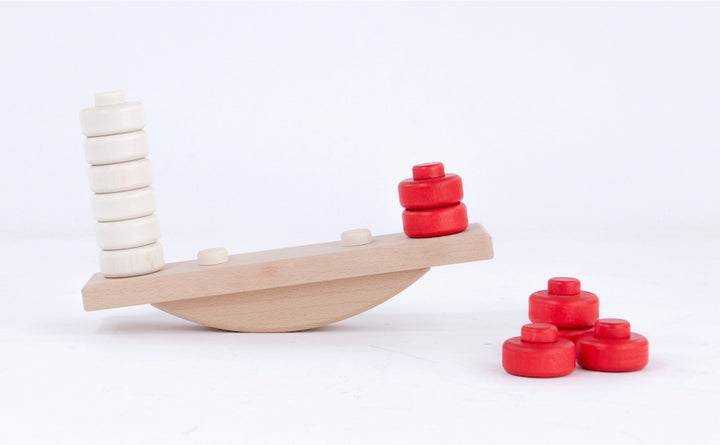Wooden Balance Scale