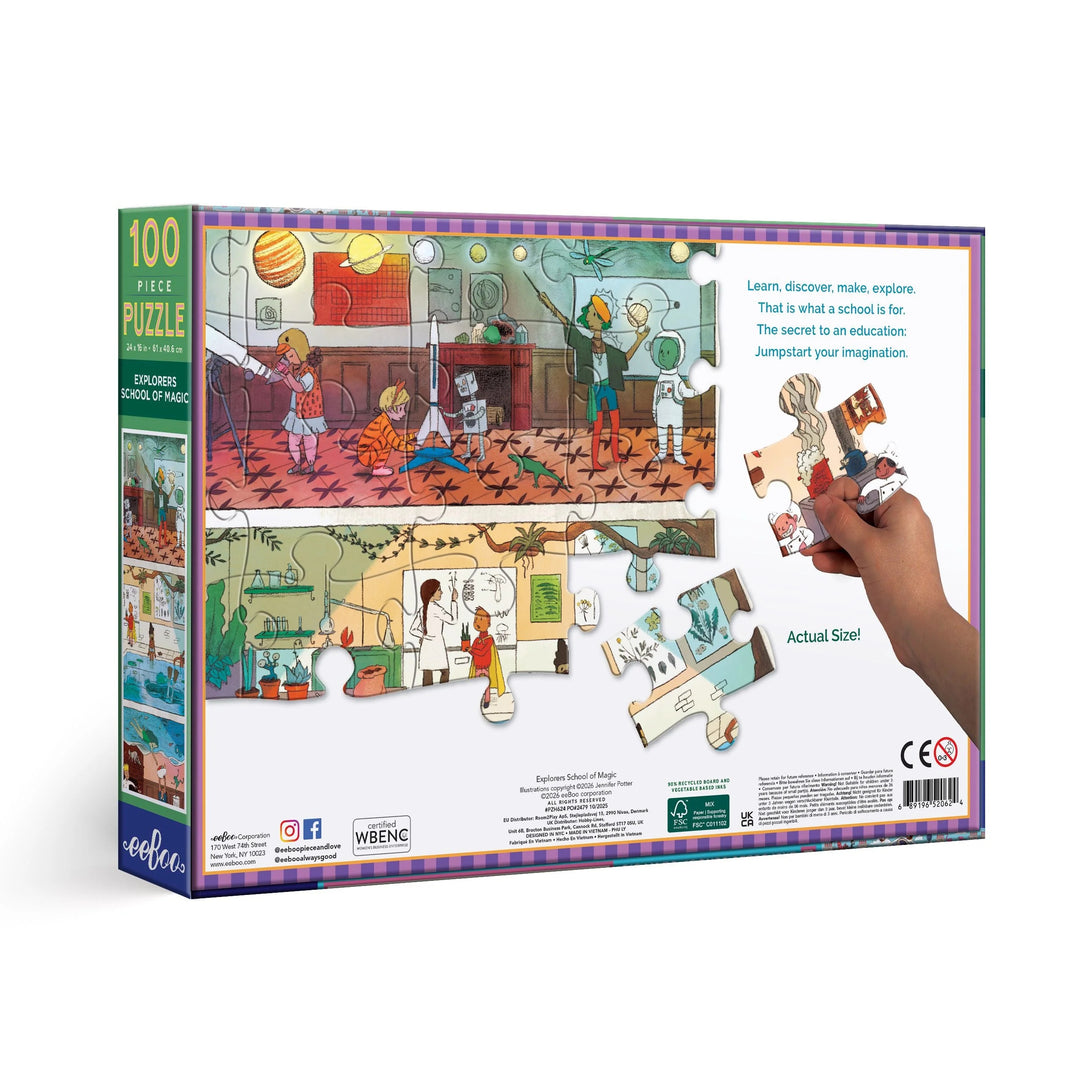 Explorers School of Magic 100 Piece Puzzle