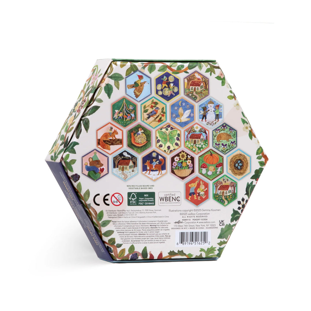 Cottage Fairies Hexagon Matching Game