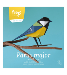 Great Tit - Bird 3D Paper Figure By Plego