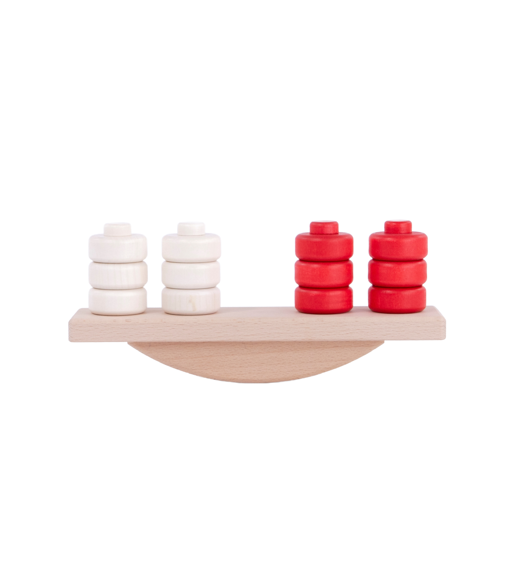 Wooden Balance Scale