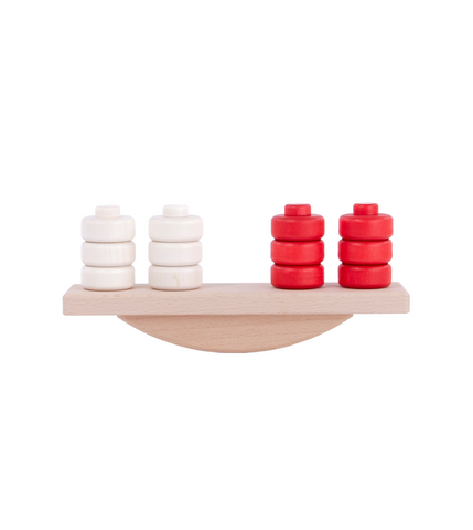 Wooden Balance Scale