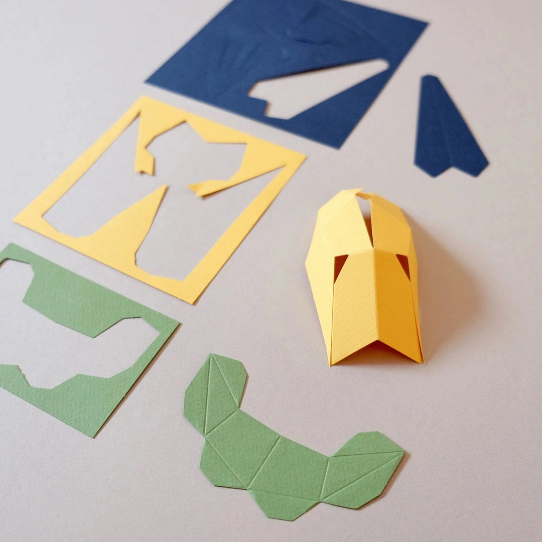 Great Tit - Bird 3D Paper Figure By Plego