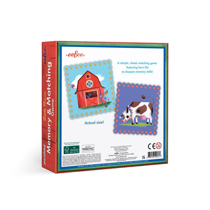 Pre-School Little Farm Matching Game