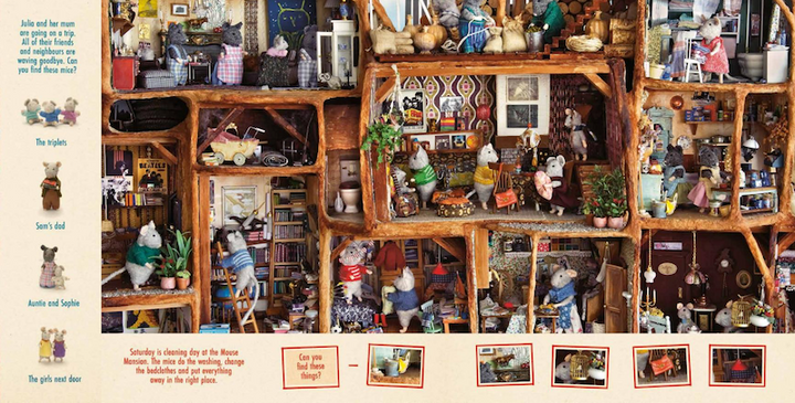 Mouse Mansion - Big Book of Look + Find