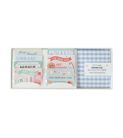 Pretend Play Wallet + Credit Card Set