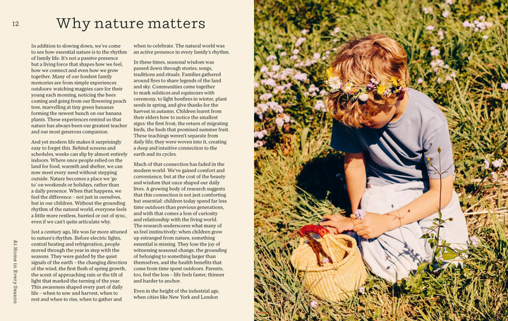 At Home In Every Season: Crafts, Activities and Rituals for Families