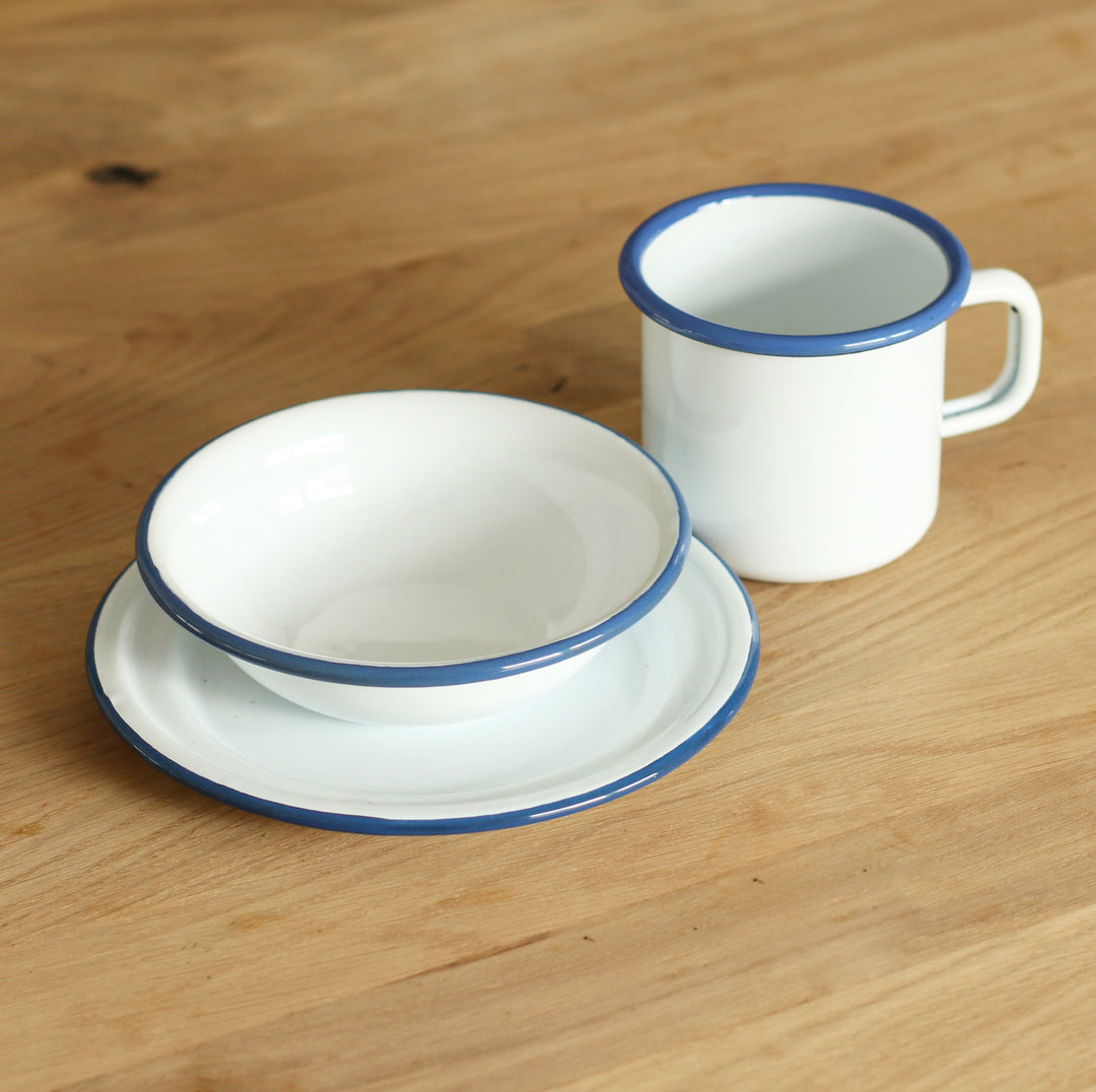 Enamel Dining Set