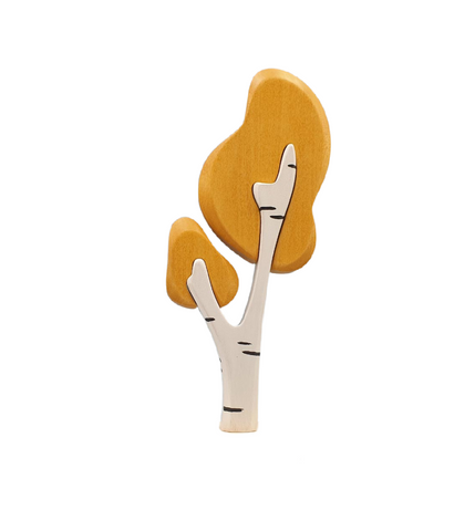 Brin d’Ours Three-Piece Autumn Birch Tree