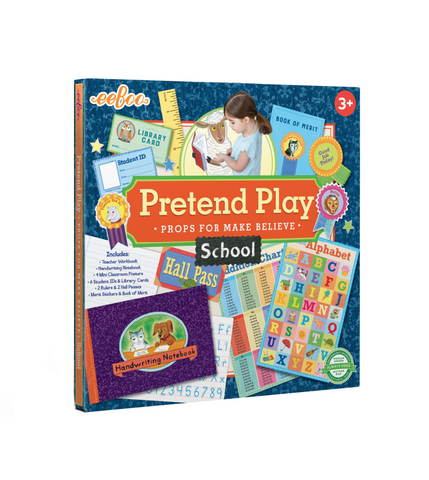 School Pretend Play Activity Set