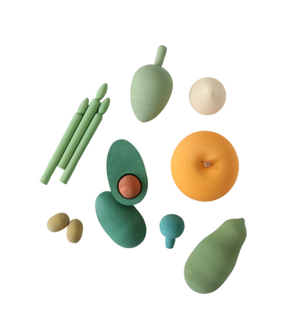 Raduga Grez Wooden Vegetable Set II