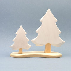 Brin d’Ours Wooden Natural Tree Base #2