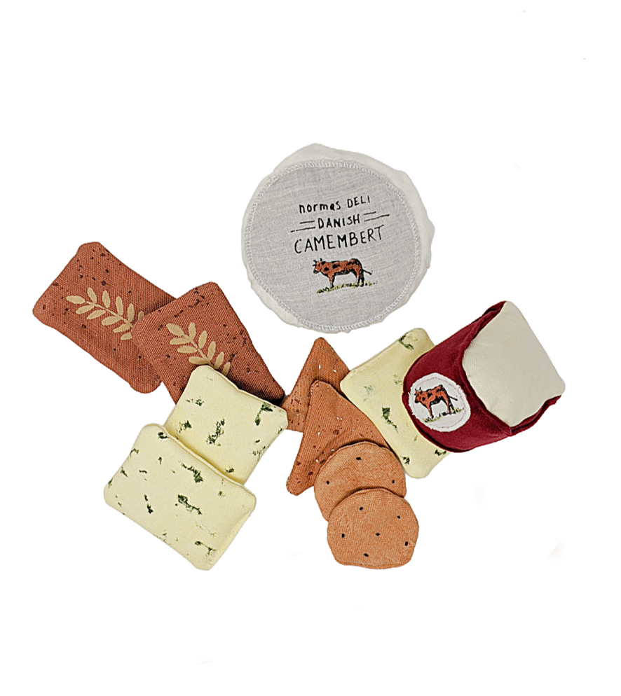 Cheese and Crackers Play Food Set