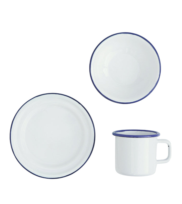 Enamel Dining Set