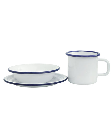 Enamel Dining Set