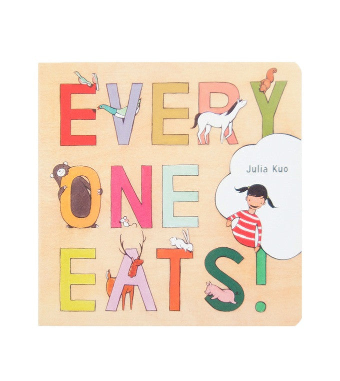Everyone Eats! | Board Books for Babies | Julia Kuo | Brimful Toys