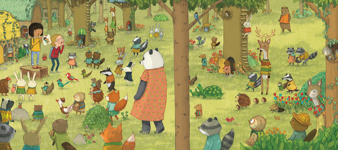 Little Fox in the Forest
