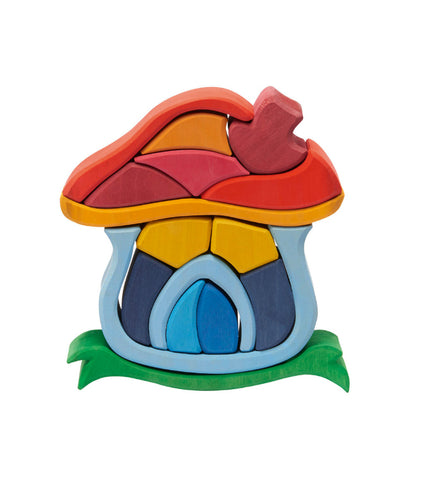 Mushroom House Building Set