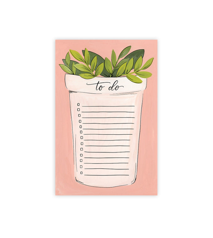 Plant To Do Notepad