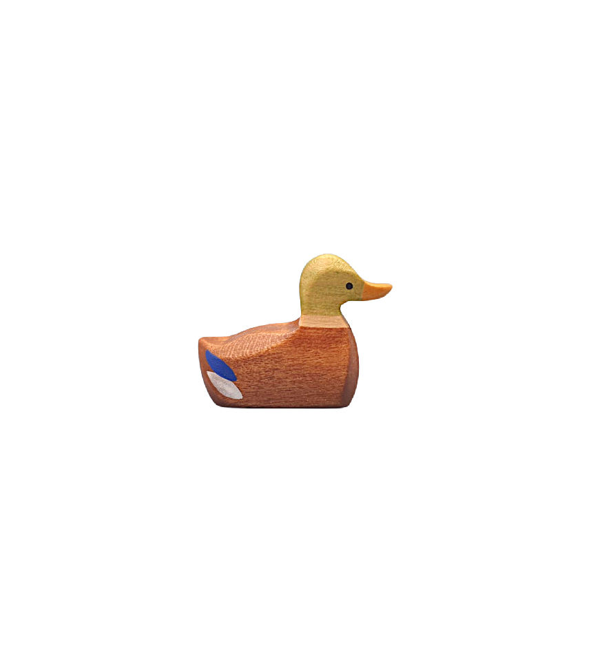 Brin d’Ours Wooden Male Duck - Swimming