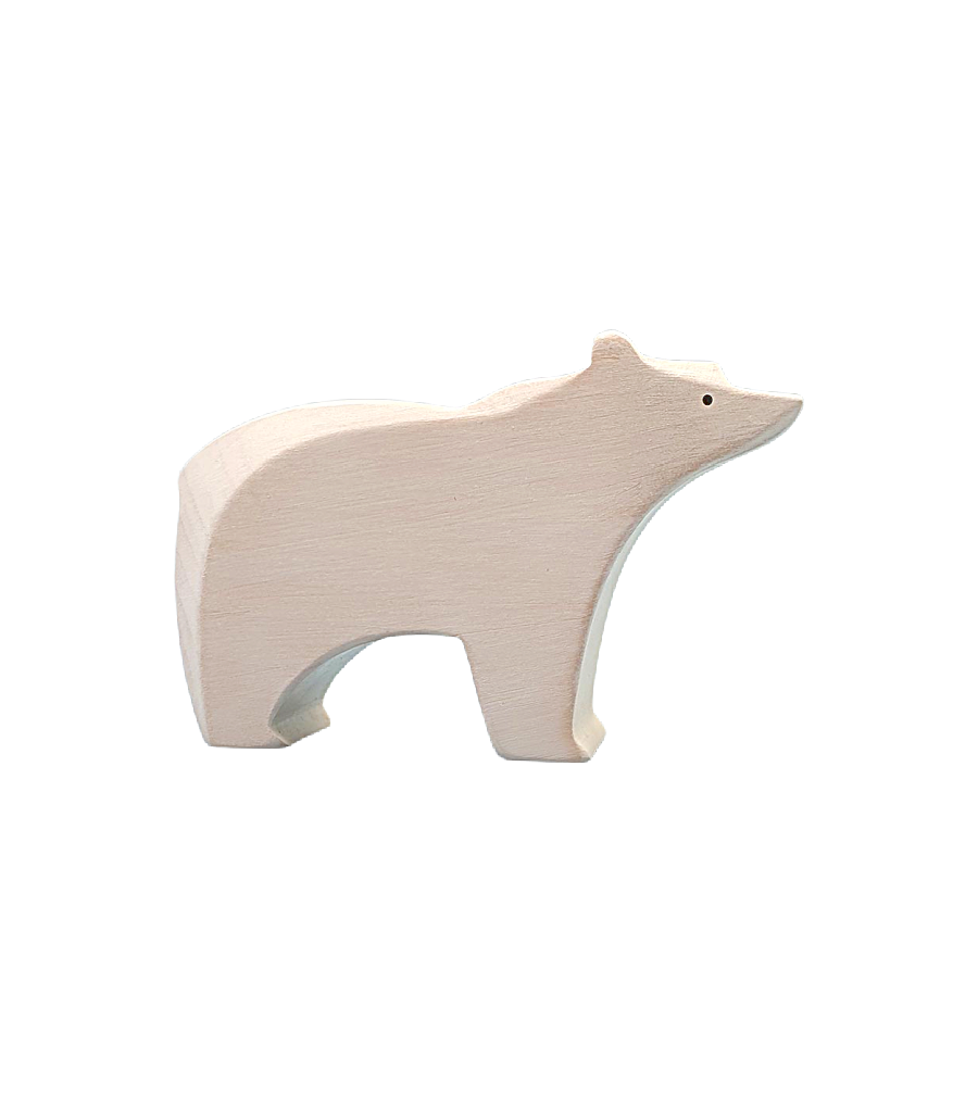 Brin d’Ours Wooden Polar Bear