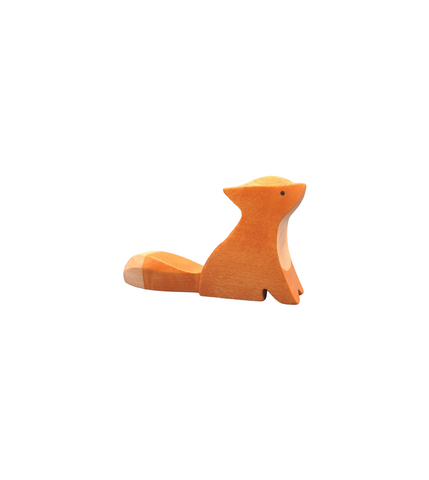 Brin d’Ours Wooden Fox - Sitting