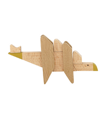 Wooden Magnetic Stegosaurus