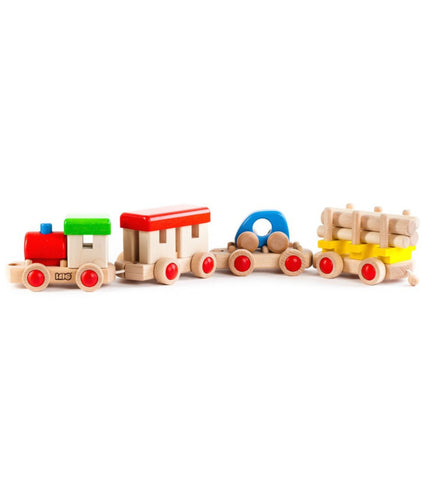 Wooden Train Set