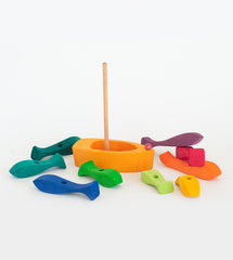 Fish and Boat Stacking Toy | Eco Friendly Wooden Baby Gift