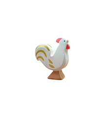 Brin d’Ours Wooden White Rooster